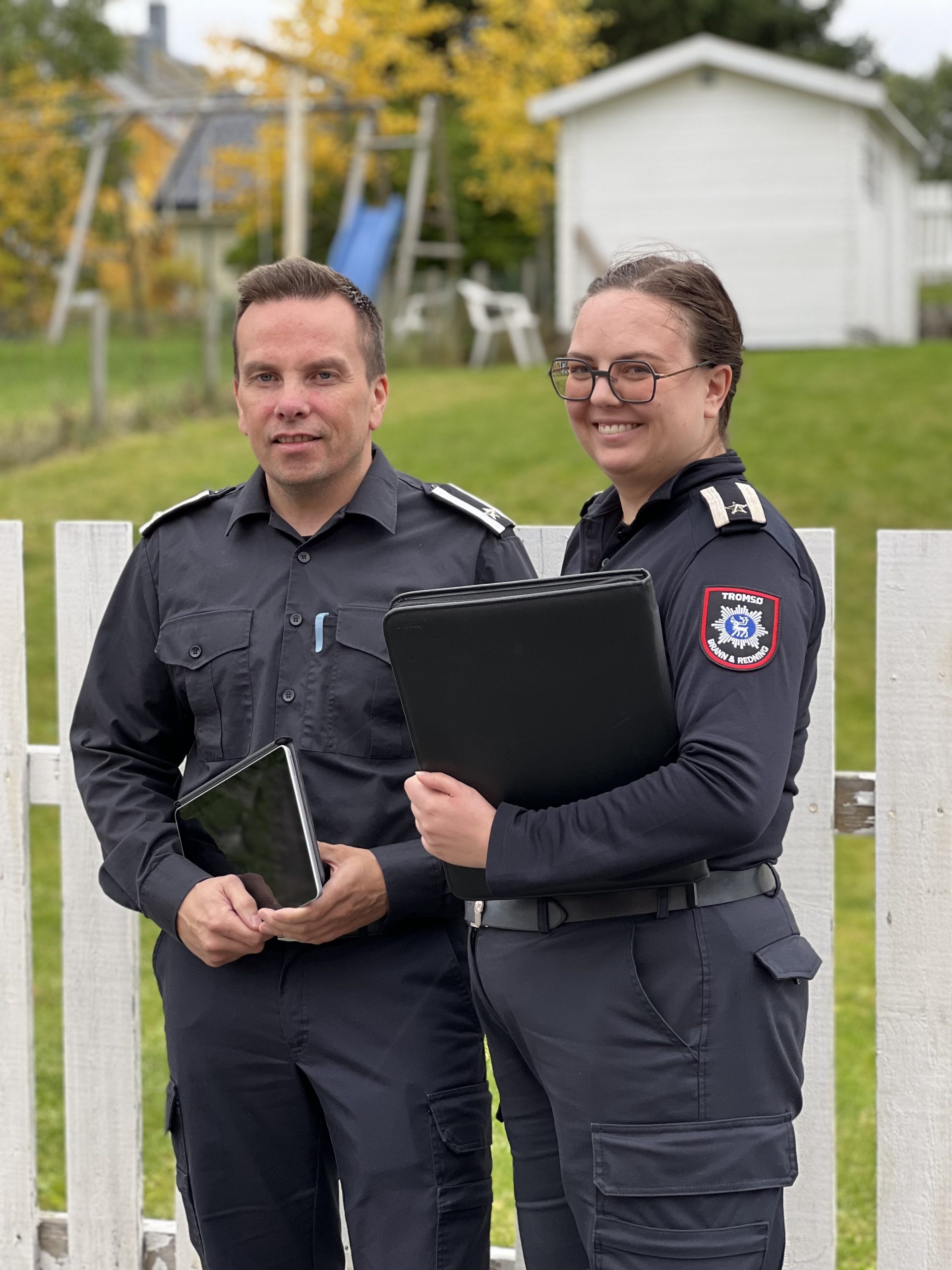 Brannforebyggere Brannforebyggere klar for tilsyn