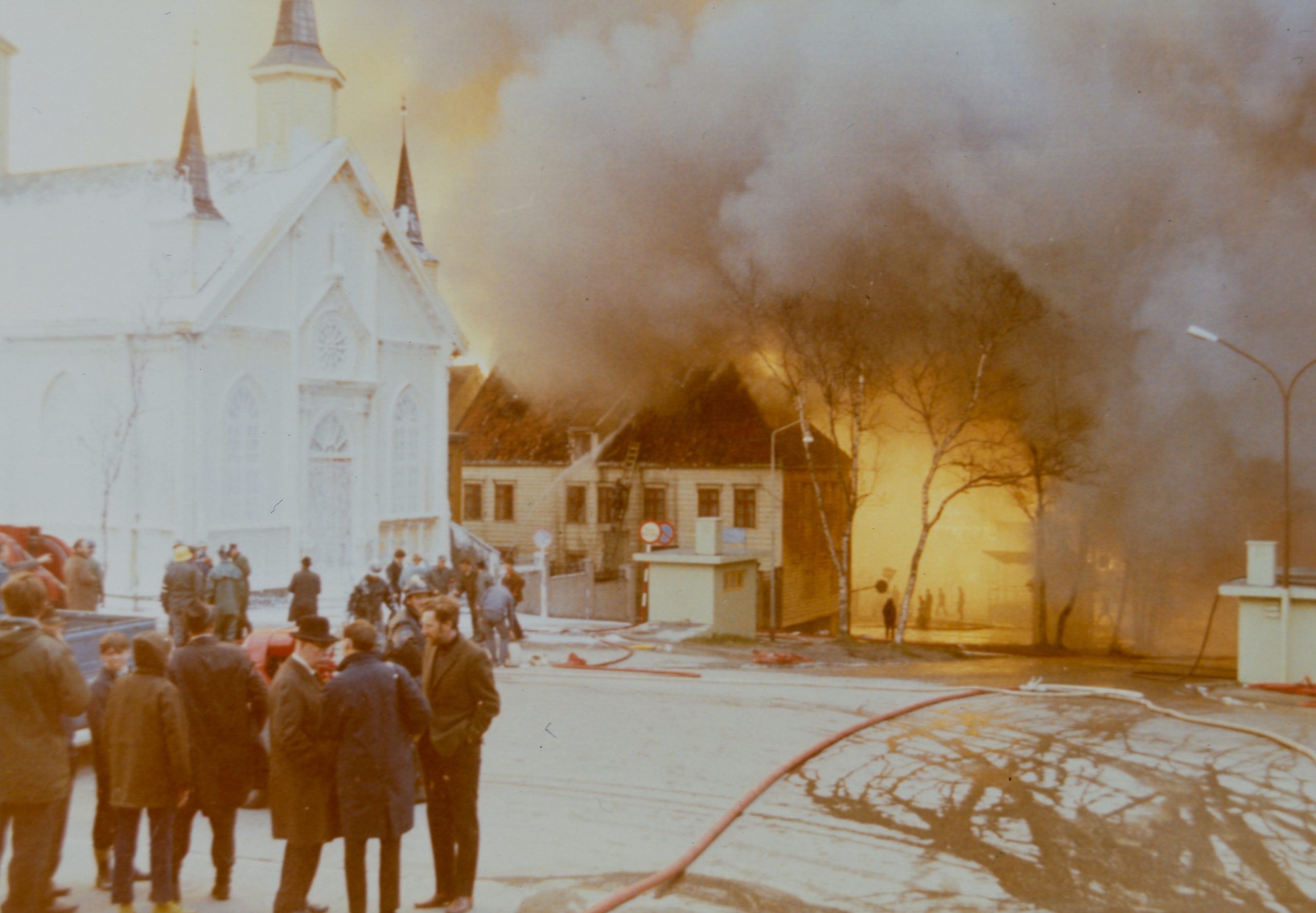 Bybrannen i Tromsø 14. mai 1969.