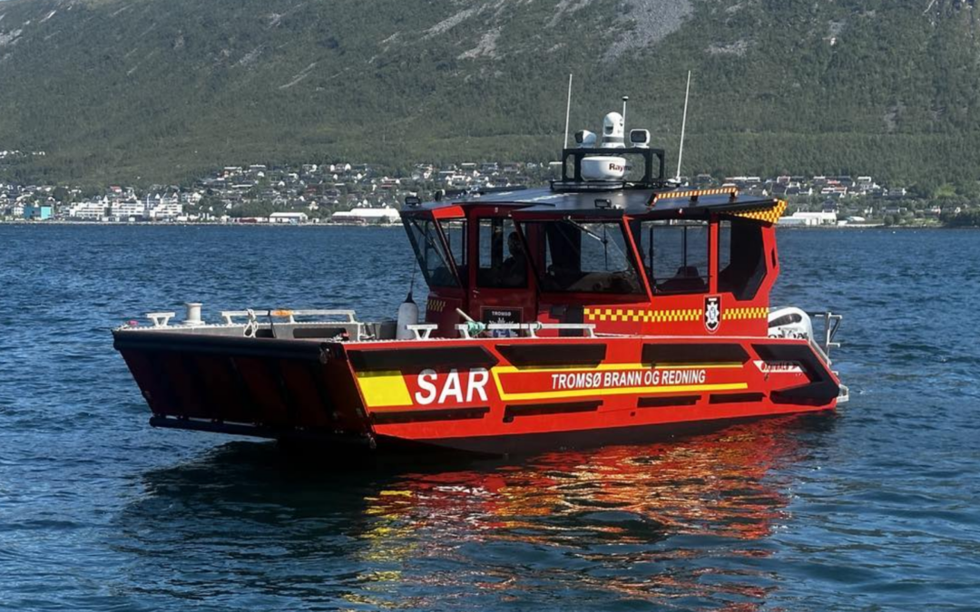 Ny redningsbåt klar til tjeneste!
